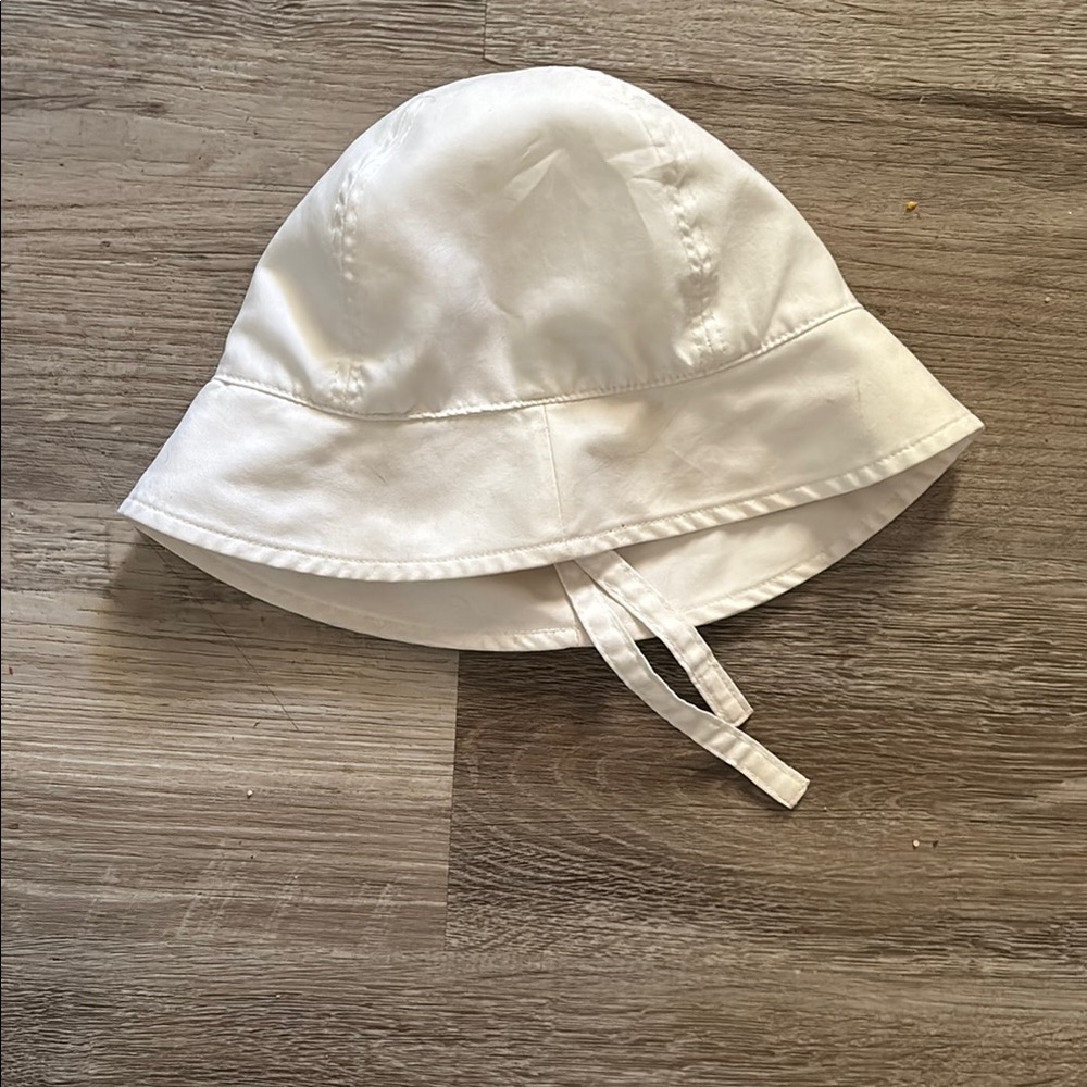 Classic White Kids Sun Hat